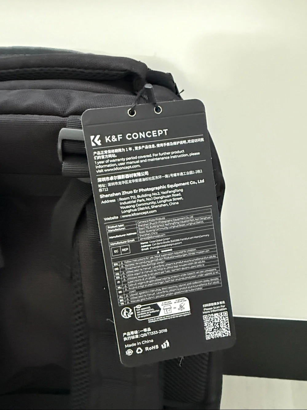 NWT camera/Travel/large backpack